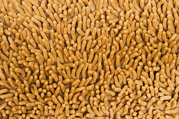 Pattern of brown carpet