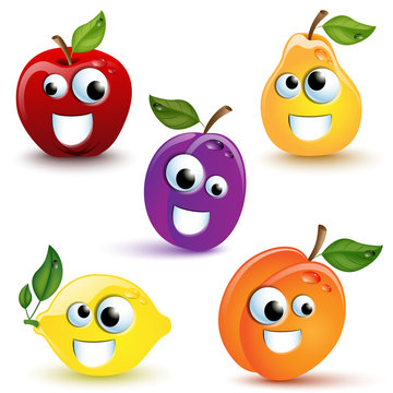 Frutta divertente - Funny Fruits