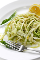 puntarelle alla romana, italian food