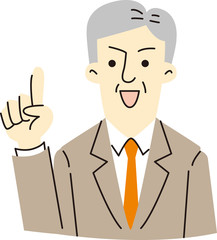 ビジネスマン年配