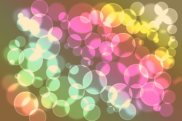 Beautiful light bokeh background
