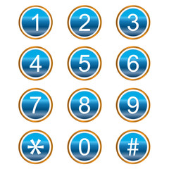 Numbers icons
