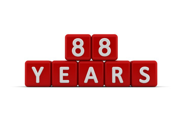 Red letter cubes 89 years