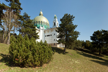 Fototapeta premium Kirche im Jugendstil, Otto Wagner