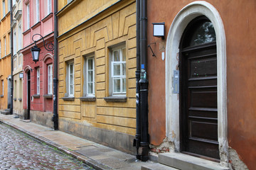 Fototapeta premium Warsaw old town