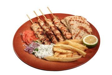 chicken skewers