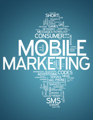 Word Cloud "Mobile Marketing"