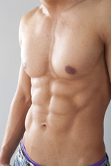Male chest and muscles