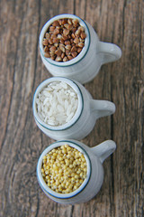 three types of grain agricultures
