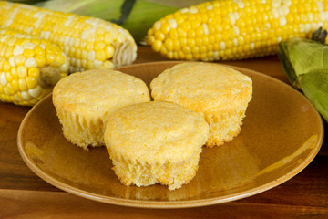 fresh corn muffins