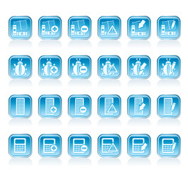 24 Business, office and website icons