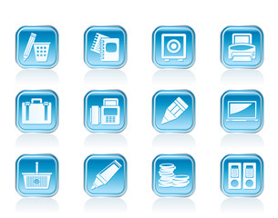 Business, Office and Finance Icons - Vector Icon Set