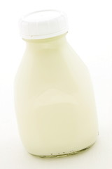 pint glass milk bottle