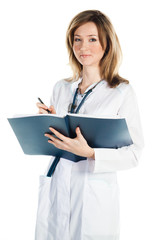 A woman doctor