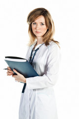 A woman doctor