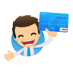 funny cartoon office worker