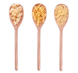 macaroni in spoon
