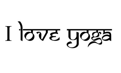 I love yoga