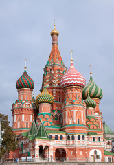 Intercession Cathedral  at  Moscow, Russia