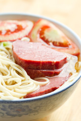 Chinese beef noodle soup