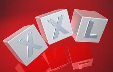 3D Fallende Wuerfel - XXL II