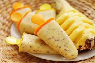 pineapple ice-cream