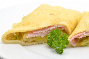 Gefüllte Pfannkuchen