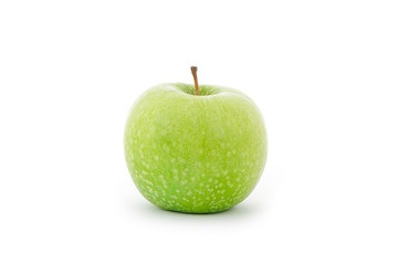 green apple isolated on white