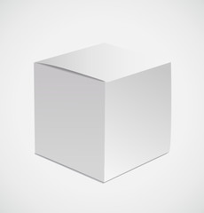 Blank vector box