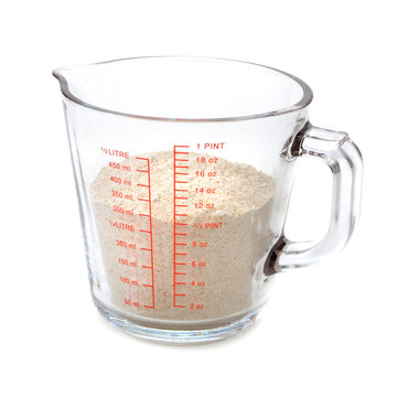Flour in Measuring cup