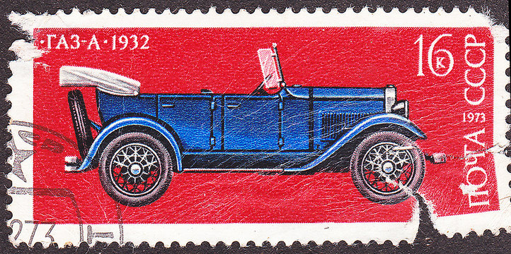 USSR - CIRCA 1973 A stamp printed in the USSR