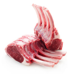 Raw Lamb Rack