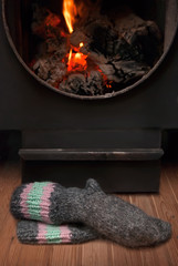 Dry the feet of fire