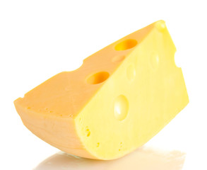 Сheese isolated on white