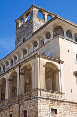 Fototapeta na wymiar De Mari Palace. Acquaviva delle Fonti. Apulia. Włochy.