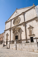 Fototapeta na wymiar Katedra Eustache St. Acquaviva delle Fonti. Apulia. Włochy.