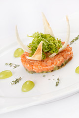 salmon tartare