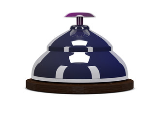 Hotel bell, 3d image
