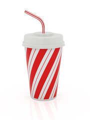 Cup and straw