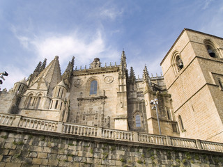 Fototapeta na wymiar Plasencia (Hiszpania) została założona w 1186 przez króla Alfonsa VIII.