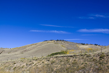 Fototapeta na wymiar Spadek w Kolorado