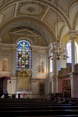 Fototapeta na wymiar Kościół St Giles-in-the-Fields w Londynie