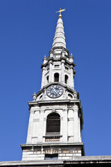 Fototapeta na wymiar Kościół St Giles-in-the-Fields w Londynie
