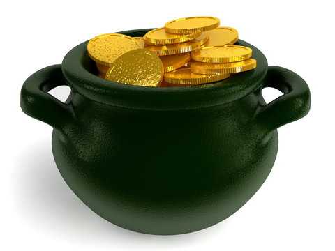 green pot of gold