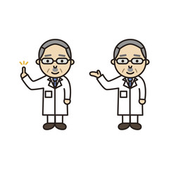 医師・男性・病院