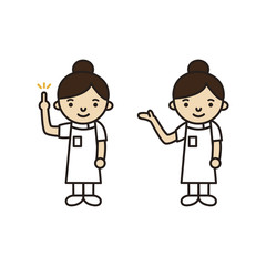 看護士・女性・病院