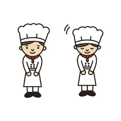 女性・お菓子・パティシエ