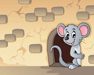 Cercles muraux Pour enfants Mouse theme image 3