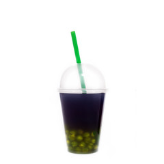 Bubble Tea Beerenmix mit Grüner Apfel/Orange