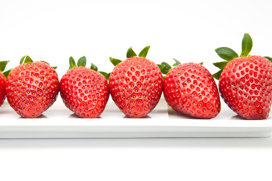 fresas maduras